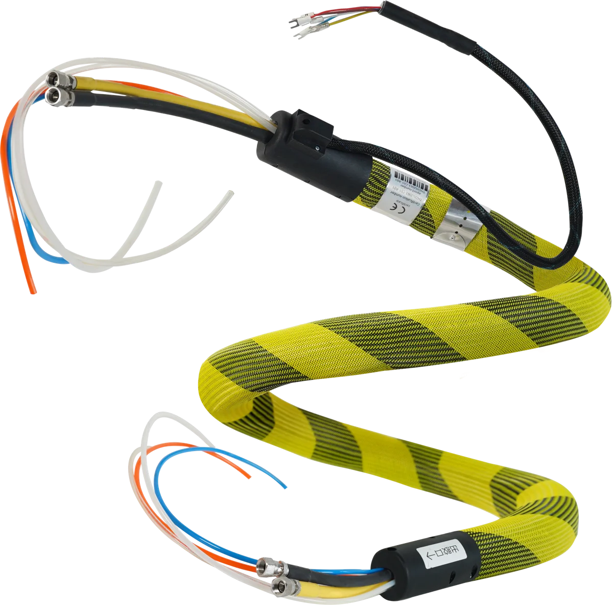 Multi-line covered assembly